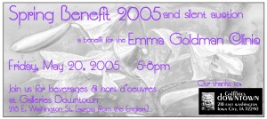 2005 Spring Benefit Invitation