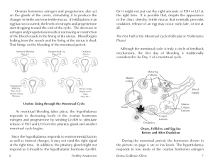 FASpread An inside spread from 'Fertility Awareness'