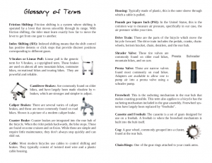 Glossary An inside spread from 'Getting Back in the Saddle'